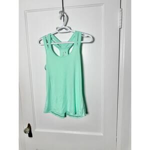 AVIA Athletic Tank Top Racerback Light Green Running Yoga Activewear Women's S